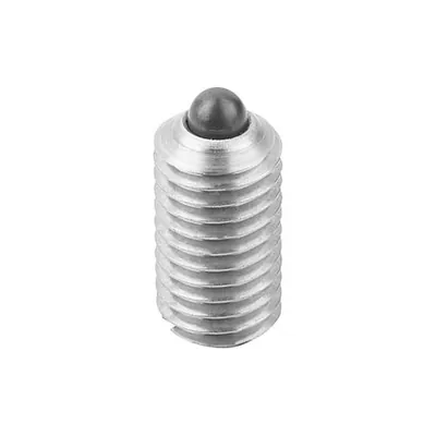 Produktbild von KIPP - FEDERNDES DRUCKSTÜCK LEICHTE FEDERKRAFT D=M10 L=19, EDELSTAHL, KOMP:BOLZ
