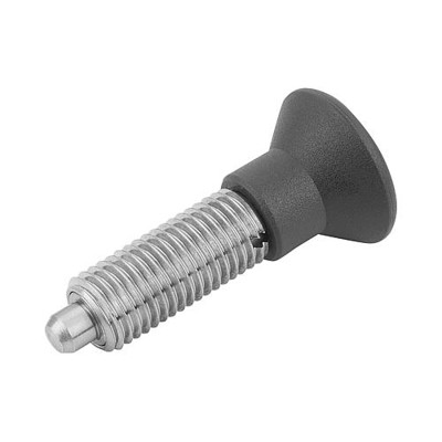Produktbild von KIPP - ARRETIERBOLZEN OHNE RASTNUT GR.9 M06X0,75, FORM:G, EDELSTAHL UNGEHÄRTET,