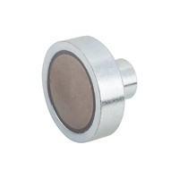 Produktbild von KIPP - MAGNET FLACHGREIFER M03, D=6 ±0,15, H1=11,5, FORM:B, SMCO, RUND, KOMP:ST