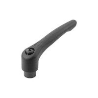 Produktbild von KIPP - KLEMMHEBEL GR.1 M05, STAHL SCHWARZ RAL9005 SEIDENMATT, KOMP:STAHL BRÜNIE