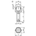 Produktbild von KIPP - PENDELAUFLAGE MIT O-RING, FORM:O VERGÜTUNGSSTAHL, VERSTELLBAR, KOMP:DIAM
