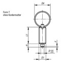 Produktbild von KIPP - ARRETIERBOLZEN OHNE BUND GR.2 D1=M12X1,5, D=6, FORM:T OHNE KONTERMUTTER,