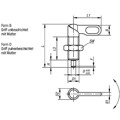 Produktbild von KIPP - SPERRRIEGEL, D=10, M20X1,5, FORM:B GRIFF UNBESCH., M. MUTTER, STAHL