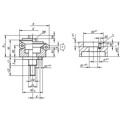 Produktbild von KIPP - ZENTRIERSPANNER FORM:B SECHSKANT, D=14,5, D1=M06, D4=M03, STAHL 1.2842 G