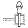 Produktbild von KIPP - KUGELSPERRBOLZEN, FORM:B MIT GRIFFMULDE UND RING, D1=6, L=35, L1=6,8, L5