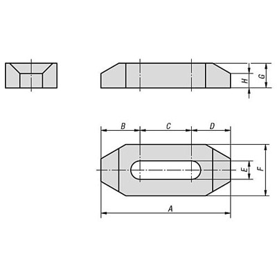 Produktbild von KIPP - SPANNEISEN E=9, A=80