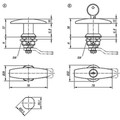 KIPP DREHRIEGEL, GLEICHSCHLIEßEND, H=18, D=32, EDELSTAHL 1.4301 Produktbild img2 S
