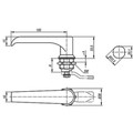 Produktbild von KIPP - DREHRIEGEL, H=18, EDELSTAHL