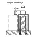 Produktbild von KIPP - SCHWENKSPANNER PNEUMATISCH, FESTO, GR.12, FORM:A 25X5X100, ALUMINIUM SIL