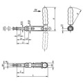 Produktbild von KIPP - SCHUBSTANGENSPANNER STANDARD STAHL, OHNE KONSOLE, KOMP:KUNSTSTOFF, ORANG