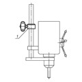 Produktbild von KIPP - STELLRING STAHL, MIT FLÜGELGRIFF, KOMP:THERMOPLAST 6X12, B=8