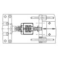 Produktbild von KIPP - SCHNELLSTECKKUPPLUNG M.WINKEL&RADIALVERSATZAUSG D=M12X1,25X26 VERGÜTUNGS