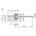 Produktbild von KIPP - ÖLMESSSTAB FORM:B MIT ENTLÜFTUNG, D=32, D1=20, THERMOPLAST, KOMP:ZINK