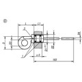 Produktbild von KIPP - ÖLMESSSTAB FORM:D MIT ENTLÜFTUNG, D=33, D1=18, THERMOPLAST, KOMP:ZINK