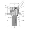 Produktbild von KIPP - EINFÜLLSTUTZEN MIT KETTE THERMOPLAST, KOMP:THERMOPLAST, D=70