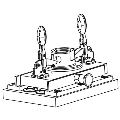 Produktbild von KIPP - KUGELROLLE MIT BEFESTIGUNGSELEMENT, FORM:C STAHL, KOMP:EDELSTAHL