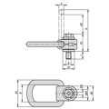 Produktbild von KIPP - LASTBÜGEL DREHBAR D=M08X11 STAHL, GÜTEKLASSE 10