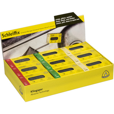 Produktbild von KLINGSPOR - Handschleifklotz SFK 655 Schleiffix, 80 x 50 x 20mm, 1 Stück