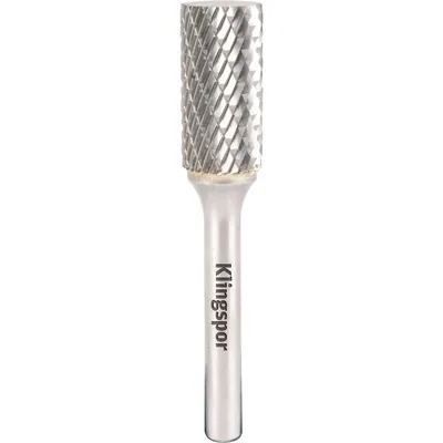 Produktbild von KLINGSPOR - Hartmetallfräser HF 100 A, 3 x 14 x 3mm Kreuzverzahnung, 5 Stück