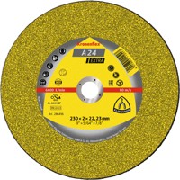 Produktbild von KLINGSPOR - Trennscheibe A 24 EX, 180 x 3 x 22,23mm gerade, 1 Stück