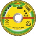 Produktbild von KLINGSPOR - Trennscheibe C 24 EX, 125 x 2,5 x 22,23mm gerade, 1 Stück