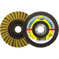 Produktbild von KLINGSPOR - Kombi-Schleifmopteller SMT 850, 125 x 22,23mm Korn 60 Coarse gewölb