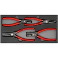 KNIPEX Zangen-Set in Schaumstoffeinlage Produktbild