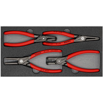 Produktbild von KNIPEX® - Zangen-Set 00 20 01 V09 4-teilig Schaumstoffeinlage