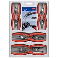 Produktbild von KNIPEX® - Präzisions-Sicherungsringzangen-Set 00 20 04 SB 8-teilig Kunststoffv.