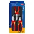 KNIPEX Zangen-Set 00 20 12 3-teilig Kunststoffverpackung Produktbild