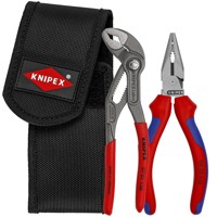 Produktbild von KNIPEX® - 00 20 72 V06 Mini-Zangenset in Werkzeuggürteltasche 2-teilig