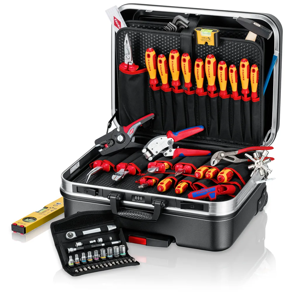 KNIPEX Werkzeugkoffer "BIG Basic Move" ElektroPlus, 68-teilig 515 mm 002106 Produktbild img1 L