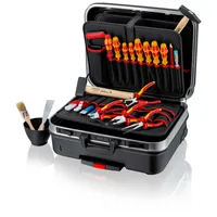KNIPEX Werkzeug-Koffer 24-teilig Elektro 2x PH 2x PZ 4x Schl. Kabelschneider Messgerät Produktbild