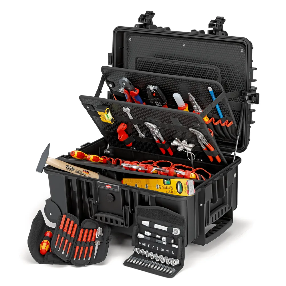 KNIPEX Werkzeugkoffer "Robust45 Move" Elektro, 63-teilig 428 mm 002137 Produktbild img2 L