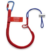 Produktbild von KNIPEX® - Fangleine für Werkzeuge bis 6 kg mit fixiertem Materialkarabiner 0050