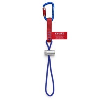 Produktbild von KNIPEX® - Adapterschlaufen mit fixiertem Materialkarabiner 005013TBK