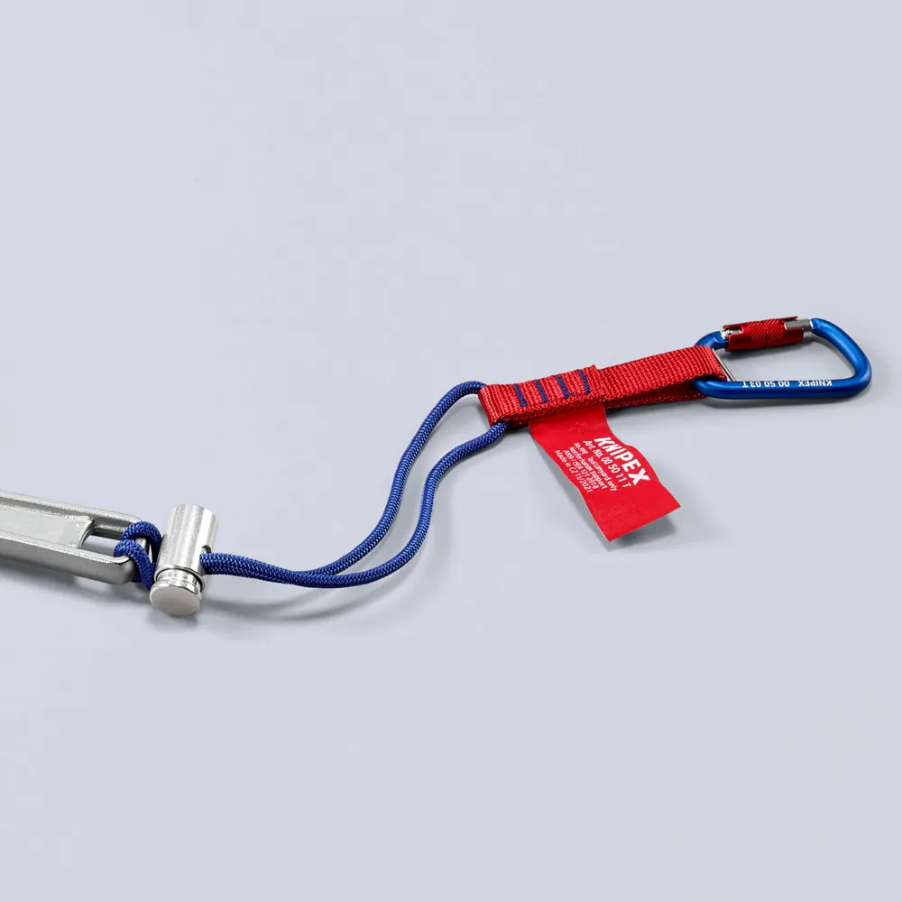 KNIPEX Adapterschlaufen mit fixiertem Materialkarabiner 005013TBK Produktbild img3 L