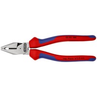 Produktbild von KNIPEX® - Kraft-Kombizange 02 02 180 poliert Mehrkomponenten 180mm