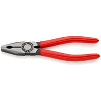 KNIPEX Kombizange mit Kunststoff überzogen schwarz atramentiert Produktbild