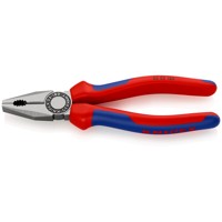 Produktbild von KNIPEX® - Kombizange 03 02 180 poliert Mehrkomponenten 180mm