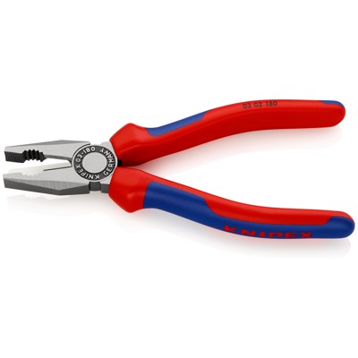 Produktbild von KNIPEX® - Kombizange 03 02 180 poliert Mehrkomponenten 180mm