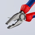 Produktbild von KNIPEX® - Kombizange 03 02 180 poliert Mehrkomponenten 180mm