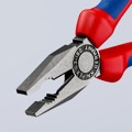 Produktbild von KNIPEX® - Kombizange 03 02 180 poliert Mehrkomponenten 180mm