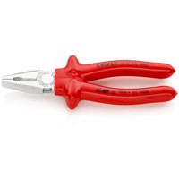 Produktbild von KNIPEX® - Kombizange 03 07 200 verchromt tauchisoliert 200mm