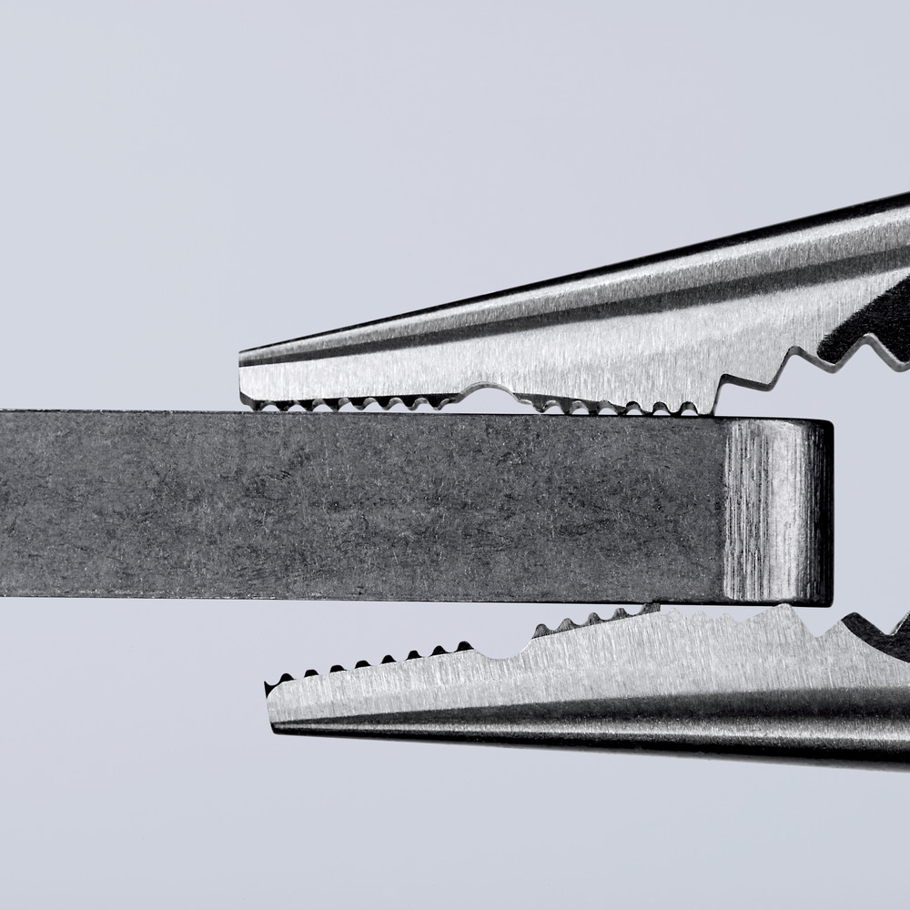 KNIPEX® Spitz-Kombizange 08 21 145 SB poliert kunststoffüberzogen 145mm Produktbild img3 L