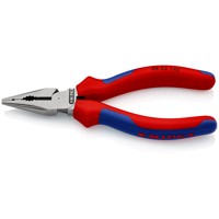 Produktbild von KNIPEX® - Spitz-Kombizange 08 22 145 poliert Mehrkomponenten 145mm