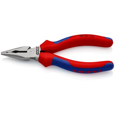 Produktbild von KNIPEX® - Spitz-Kombizange 08 22 145 poliert Mehrkomponenten 145mm