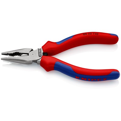 Produktbild von KNIPEX® - Spitz-Kombizange 08 22 145 poliert Mehrkomponenten 145mm