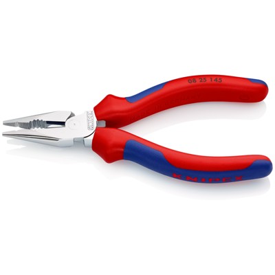 Produktbild von KNIPEX® - Spitz-Kombizange 08 25 145 verchromt Mehrkomponenten 145mm