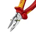 Produktbild von KNIPEX® - Spitz-Kombizange verchromt, isoliert mit Mehrkomponenten-Hüllen, VDE-